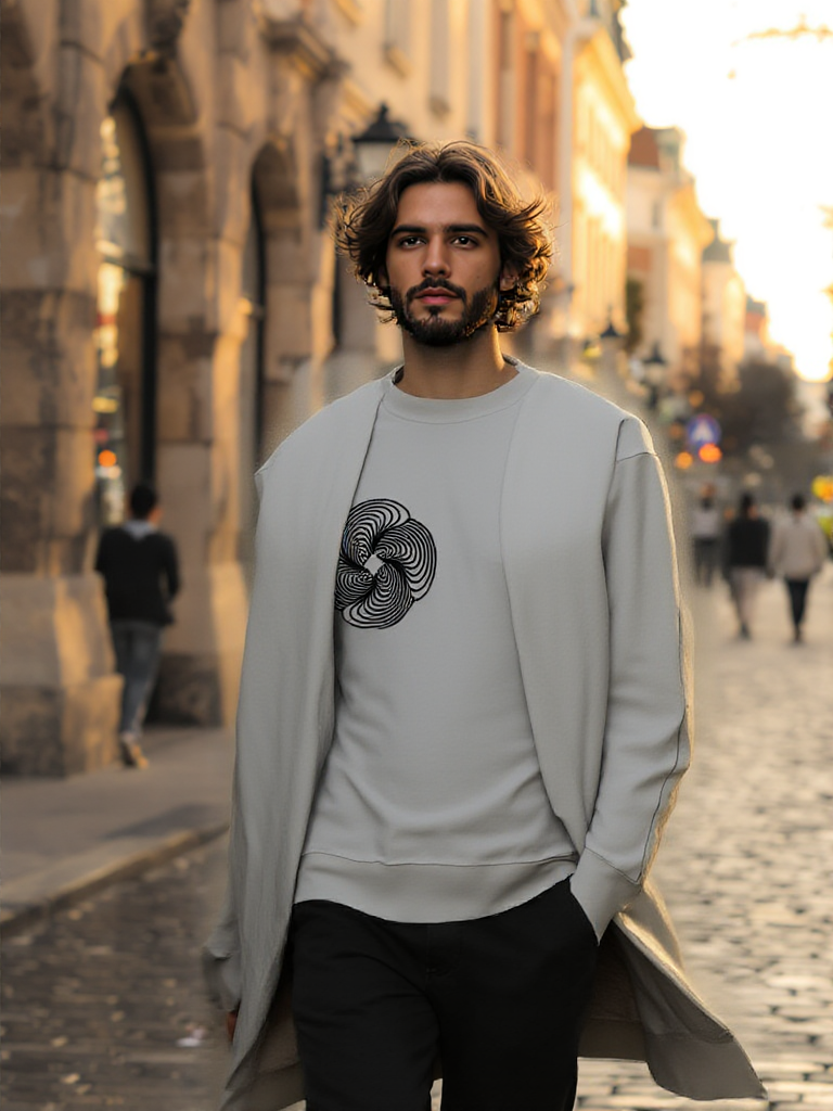 ORBIT SWEATSHIRT (VINTAGE WHITE)