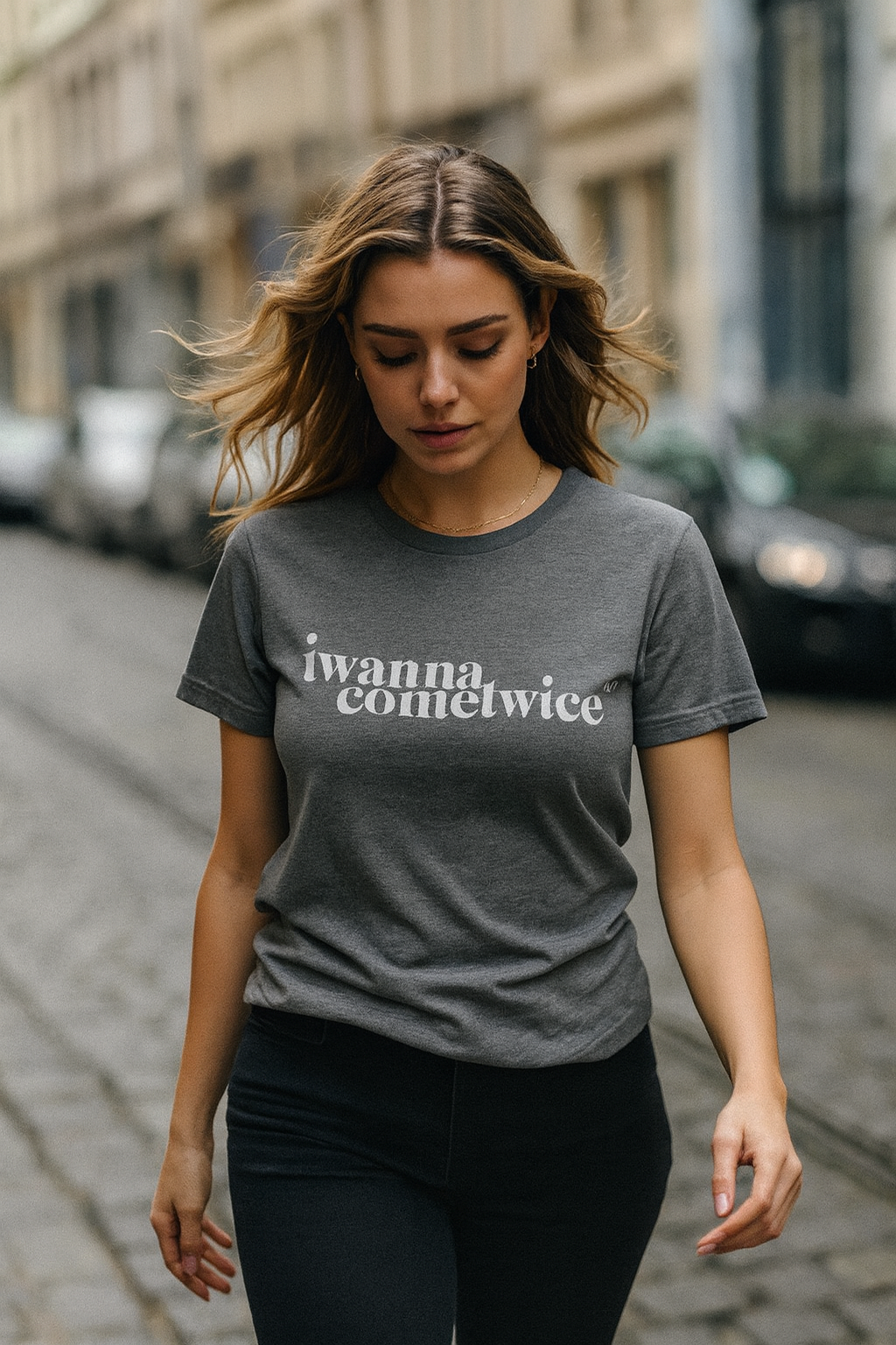 DISRUPTION T-SHIRT (DARK GREY)