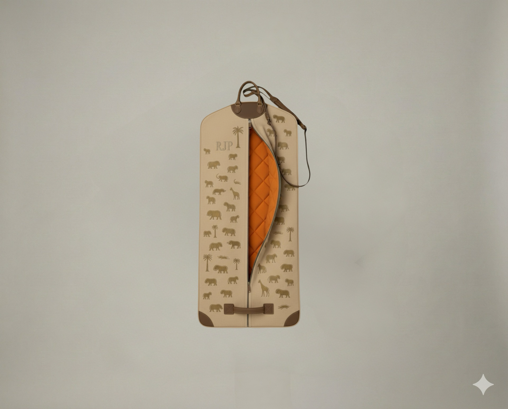 THE VINTAGE GARMENT BAG (SAND)