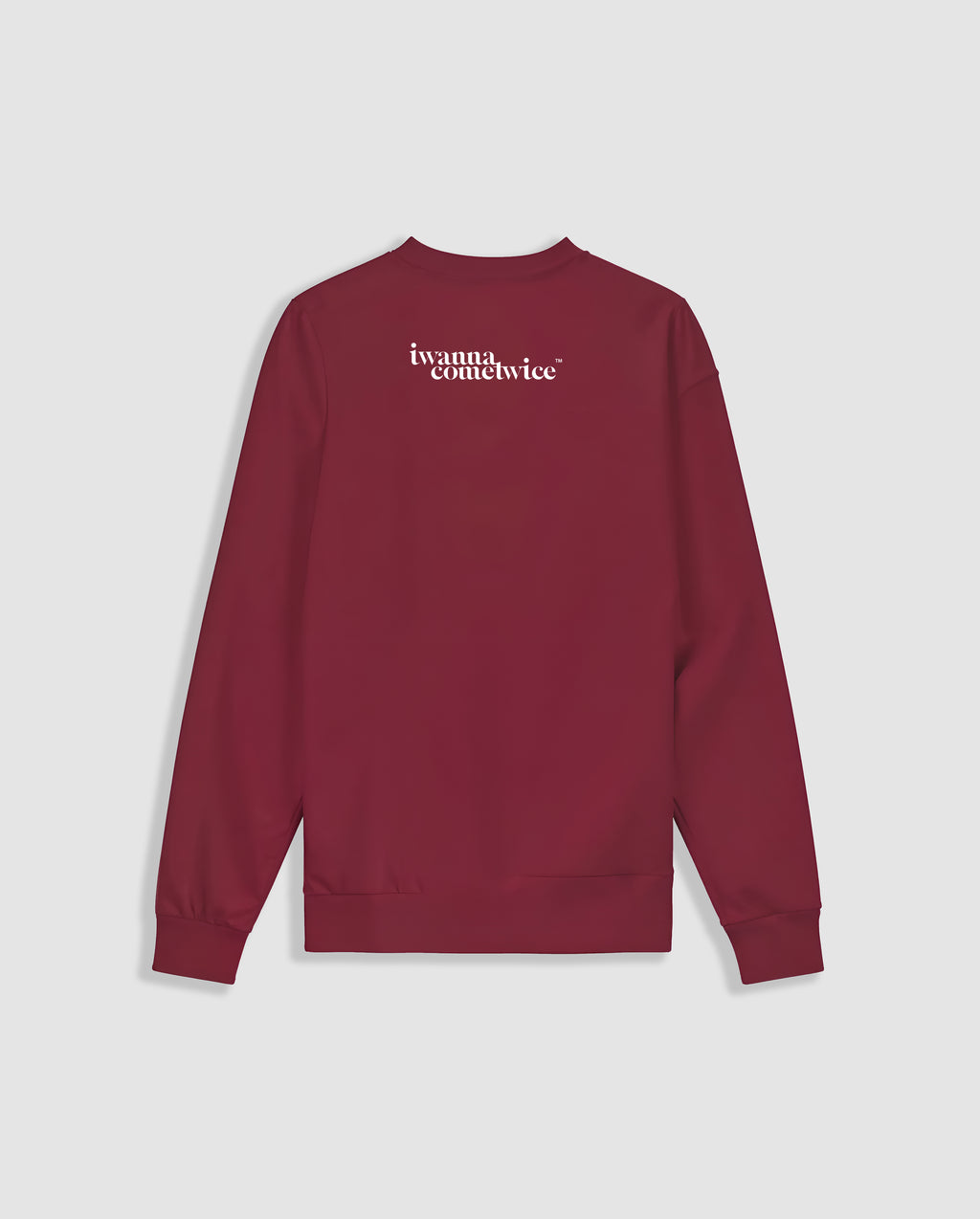 REVERSE SWEATSHIRT (BURGUNDY)