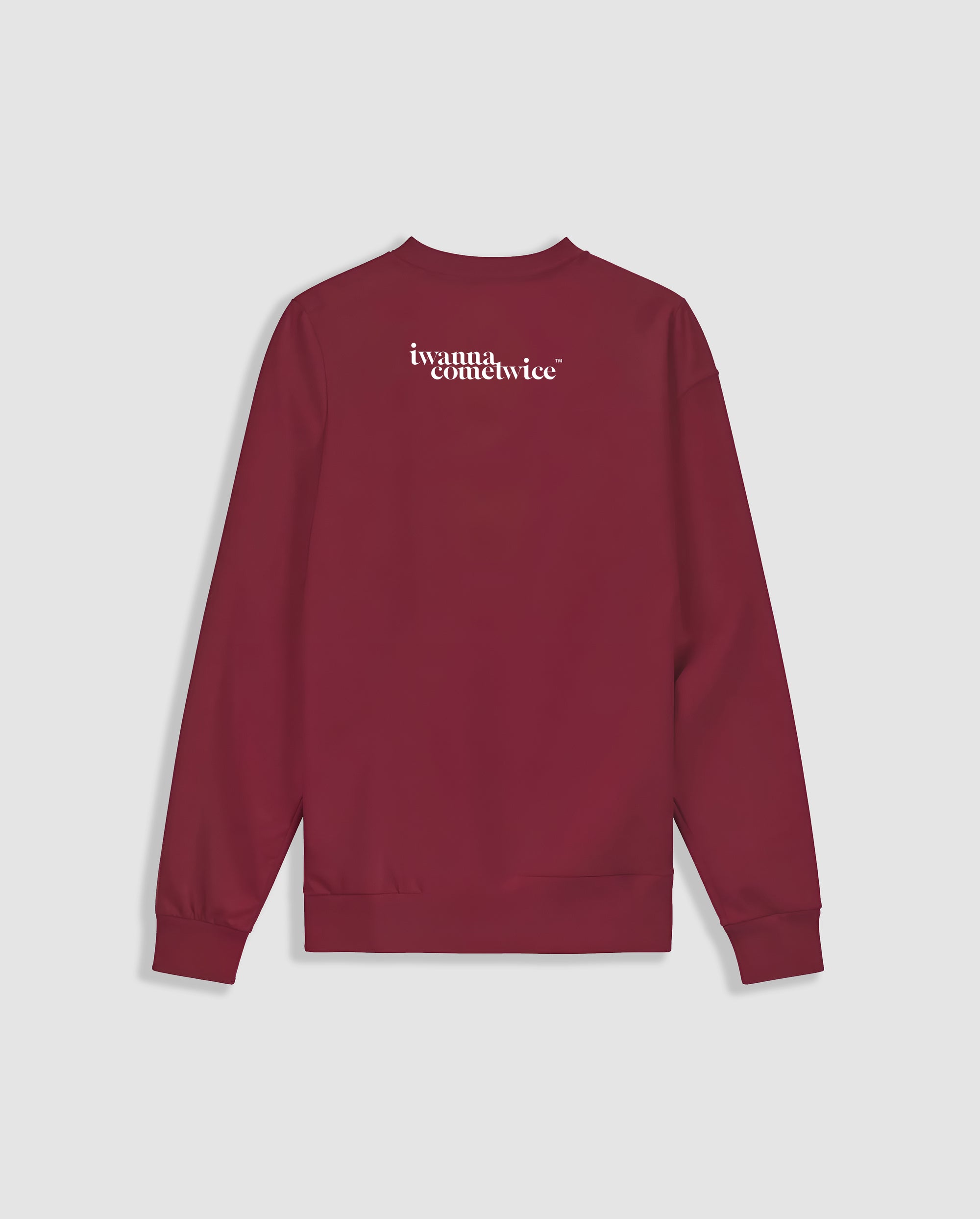 REVERSE SWEATSHIRT (BURGUNDY)