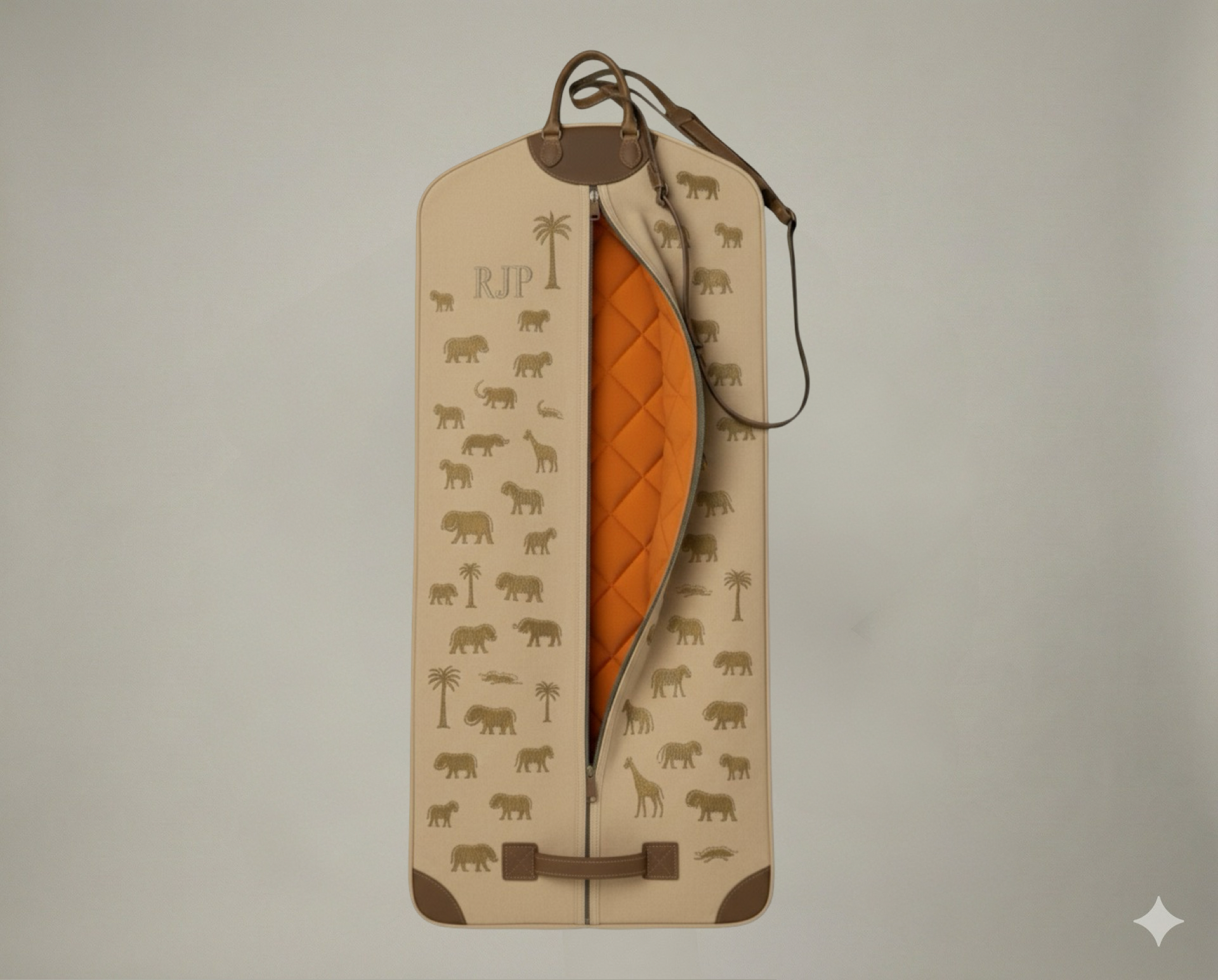 THE VINTAGE GARMENT BAG (SAND)