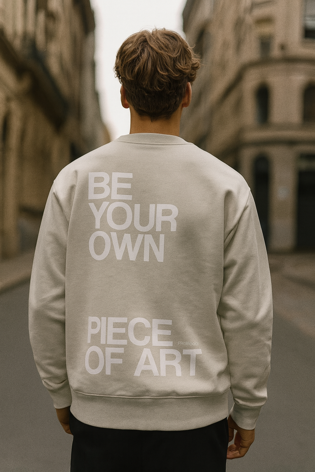 BYOPOA SWEATSHIRT (VINTAGE WHITE)