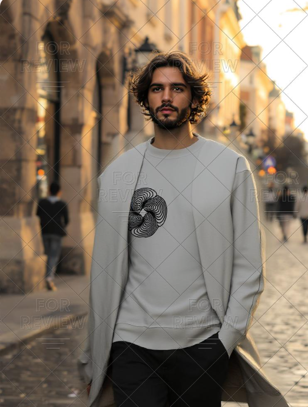 ORBIT SWEATSHIRT (OFF-WHITE) TEST RP