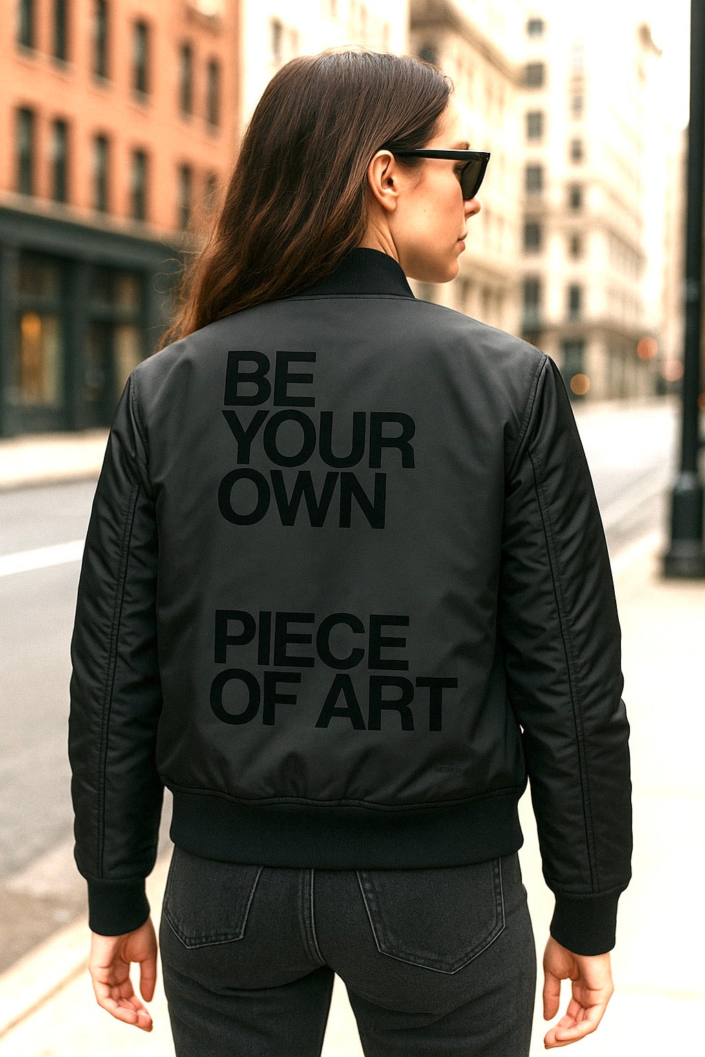 BYOPOA BOMBER (BLACK)