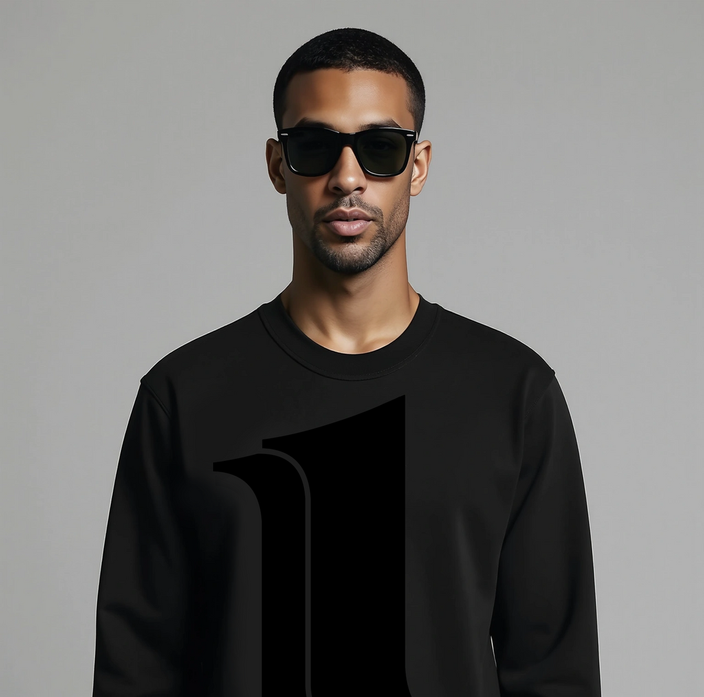 NOIRE SWEATSHIRT (BLACK)