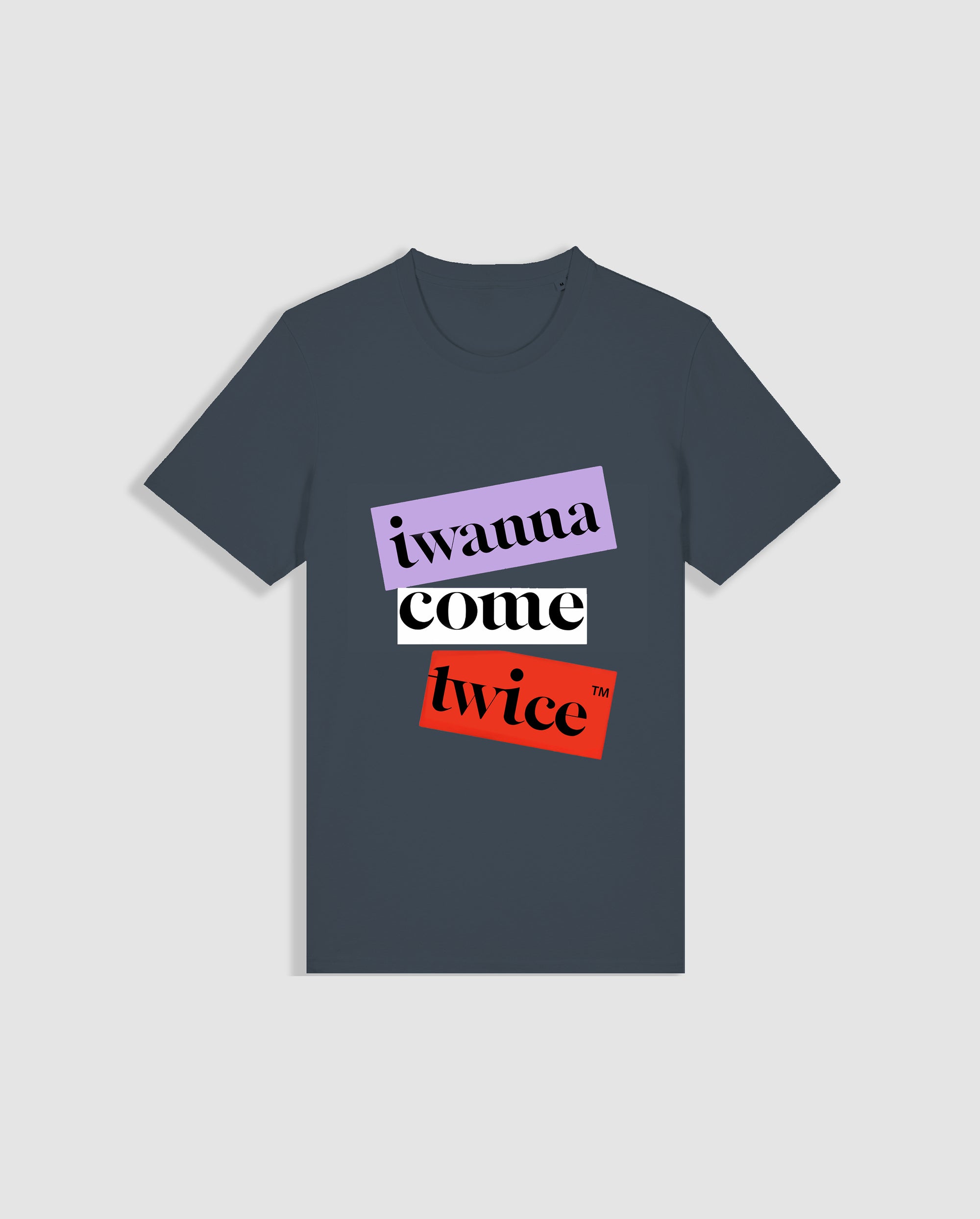 SNIPPET T-SHIRT (INK GREY)