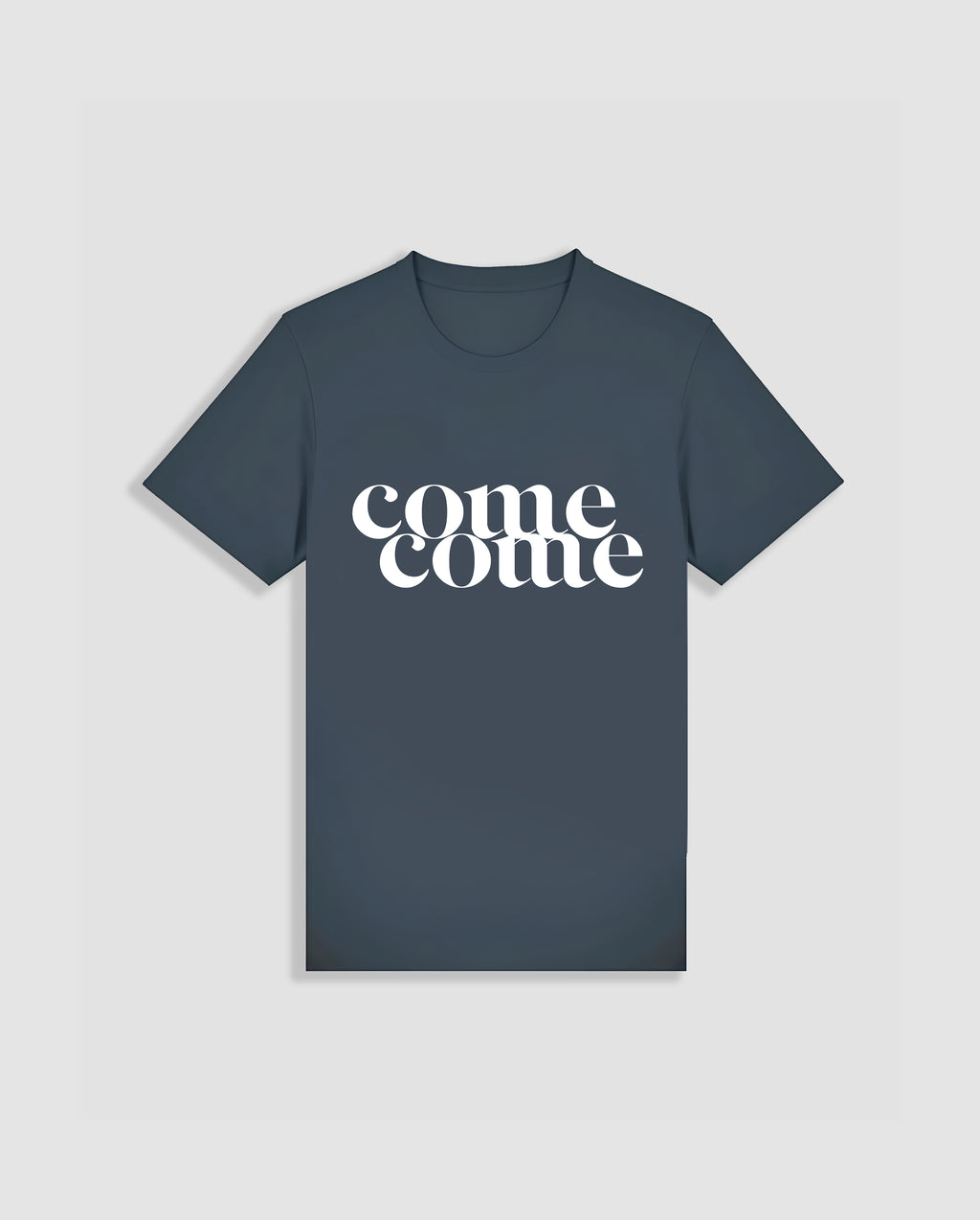 COMECOME T-SHIRT (INK GREY)