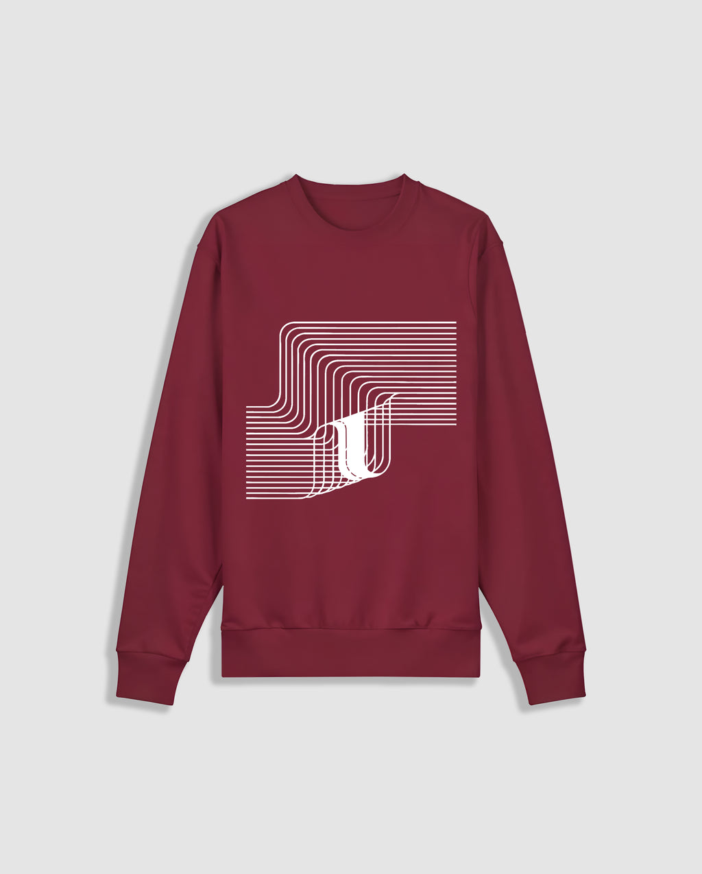 REVERSE SWEATSHIRT (BURGUNDY)